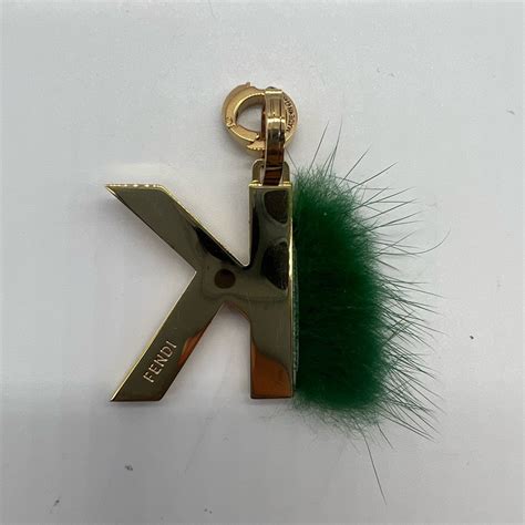 Fendi ABClick R Bag Charm 